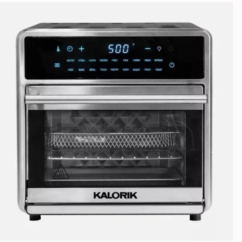 16 Quart Air Fryer Oven and Grill, Stainless Steel. ( new with box)
kalorik